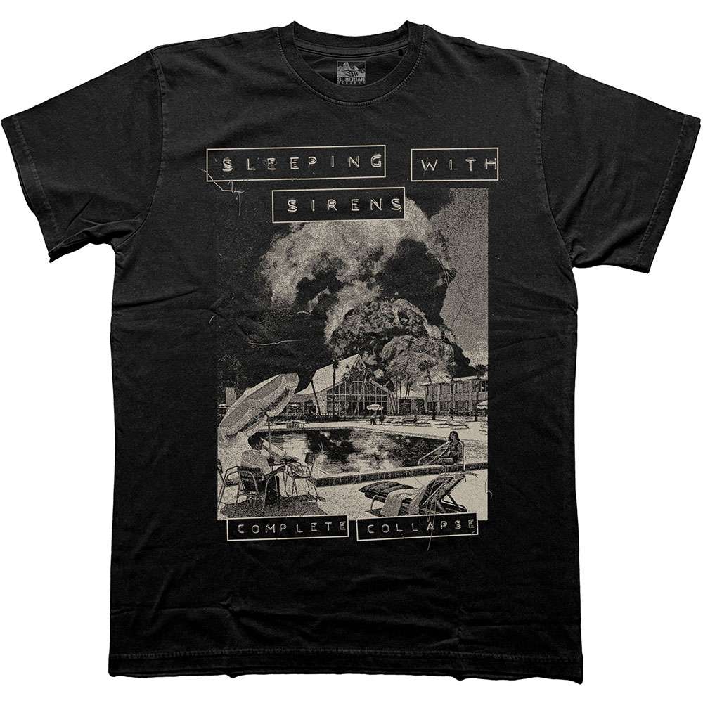 Sleeping With Sirens - Complete Collapse Tshirt Homme - Noir